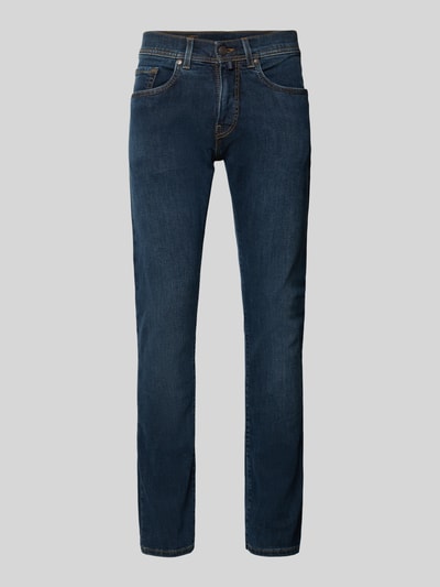 Pierre Cardin Jeans met 5-pocketmodel, model 'Lyon' Blauw - 2