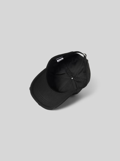 Dsquared2 Basecap mit Label-Stitching Black 3