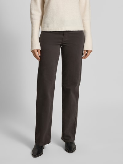 ANGELS Stoffhose mit 5-Pocket-Design Modell 'LARA' Graphit 4