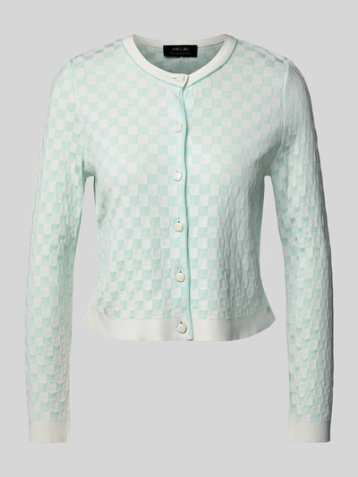 Marc Cain Strickjacke mit Knopfleiste Mint 1