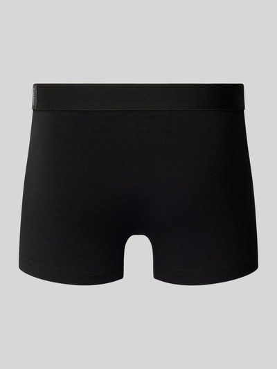 Bread & Boxers Trunks mit elastischem Bund im 3er-Pack Black 3