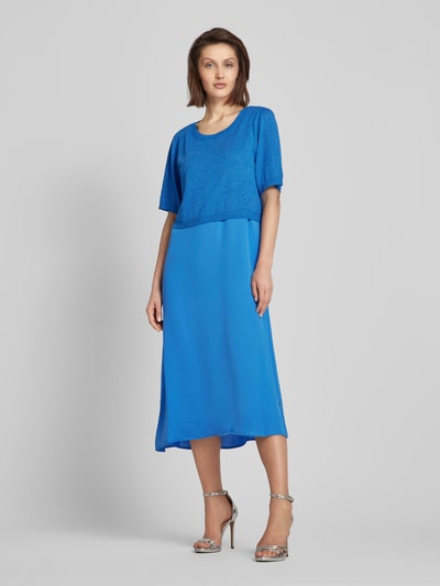 ROBE LÉGÈRE Midikleid in Layering-Optik Bleu 4