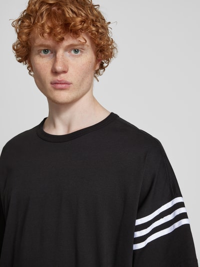 adidas Originals T-Shirt mit Label-Stitching Black 3