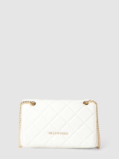 VALENTINO BAGS Crossbody Bag mit Label-Applikation Modell 'OCARINA' Weiss 1