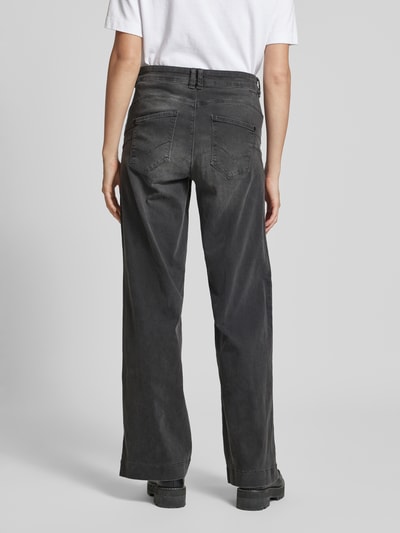 MAC Wide leg jeans in 5-pocketmodel Middengrijs - 5