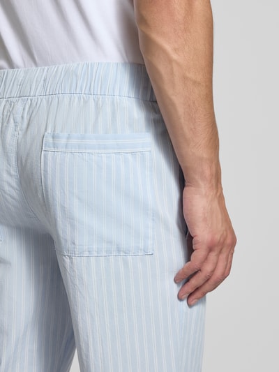 JAKE*S STUDIO MEN Sweatpants mit elastischem Bund Hellblau 3
