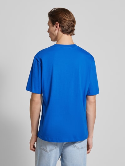 Hugo Blue T-Shirt mit Motiv-Print Modell 'Nimper' Blau 5