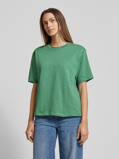 JAKE*S STUDIO WOMAN T-shirt w jednolitym kolorze Trawiasty zielony 4