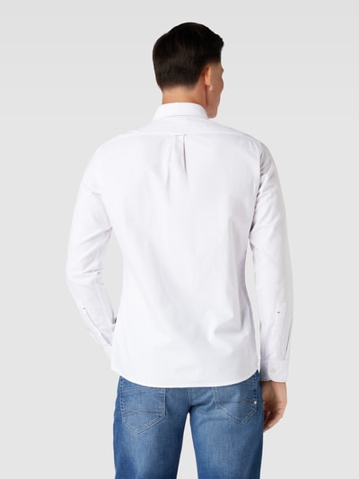 BOSS Orange Regular Fit Freizeithemd mit Button-Down-Kragen Modell 'Rickert' Weiss 5