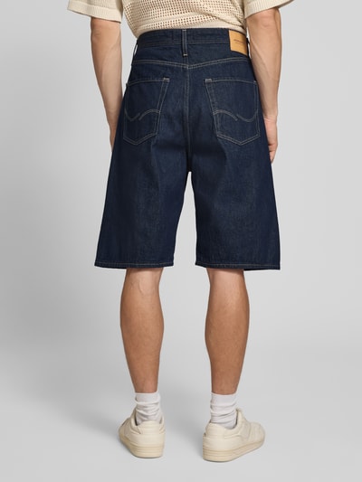 Jack & Jones Extra baggy fit korte jeans in 5-pocketmodel, model 'IRON' Donkerblauw - 5