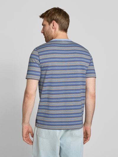 Paul Smith Regular Fit T-Shirt aus reiner Baumwolle Bleu 5