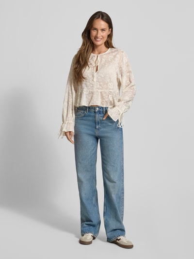 Mango Loose Fit Jeans im 5-Pocket-Design Modell 'MIAMI' Jeansblau 1