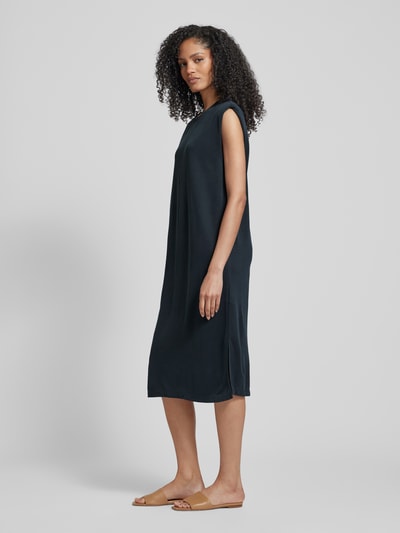 mbyM Knielanges Kleid mit Kappärmeln Modell 'Stivian' Black 1