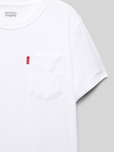 Levi’s® Kids T-Shirt mit Brusttasche Weiss 2