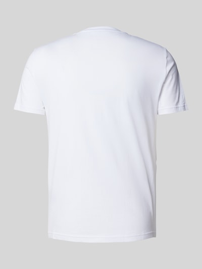 Emporio Armani T-Shirt mit Label-Print Mittelgrau 3