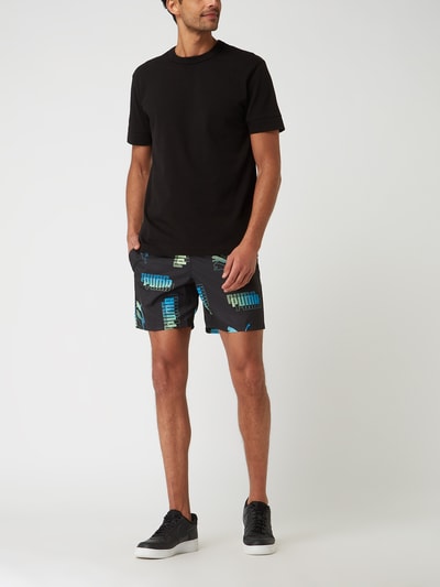 PUMA PERFORMANCE Regular Fit Shorts mit Logo-Print  Black 1