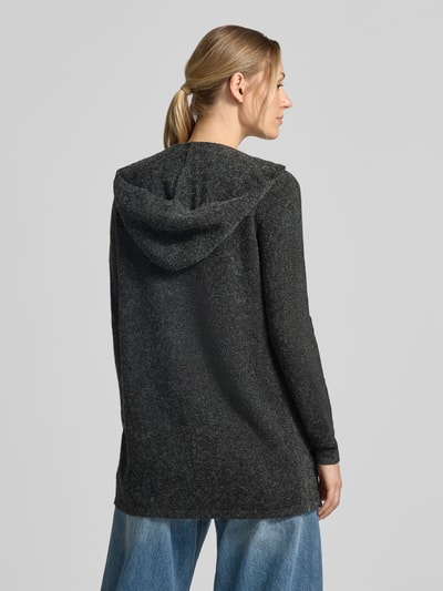 VERO MODA Regular Fit Cardigan mit Kapuze Modell 'DOFFY' Black 5