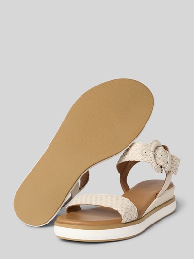INUOVO Sandalette in Flecht-Optik Offwhite 4