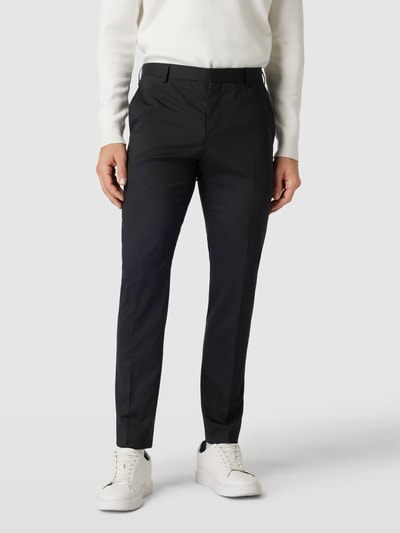 CK Calvin Klein Slim fit chino met Franse steekzakken Zwart - 4