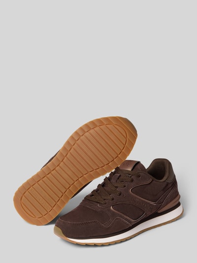 Marc O'Polo Sneaker aus echtem Rindsleder Dunkelbraun 4