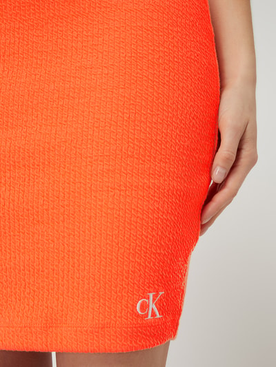 Calvin Klein Jeans Minirock mit elastischem Bund  Neon Orange 3