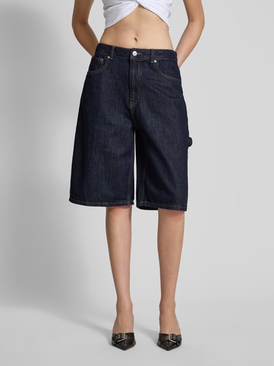 Review Jeans Shorts im 5-Pocket-Design - Jorts Jeansblau 4