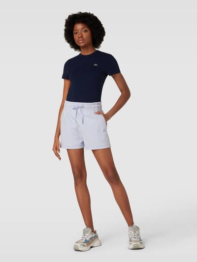 Lacoste Sport Shorts mit Gesäßtasche Hellblau 1