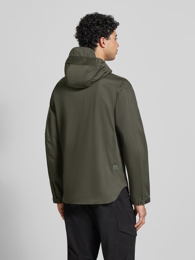 G-Star RAW Regular Fit regenjas met ritssluiting model 'Batt' Antraciet - 5