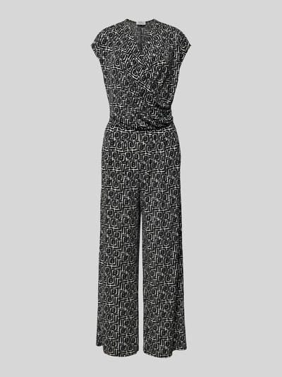 ROBE LÉGÈRE Jumpsuit mit Allover-Print BLACK 2