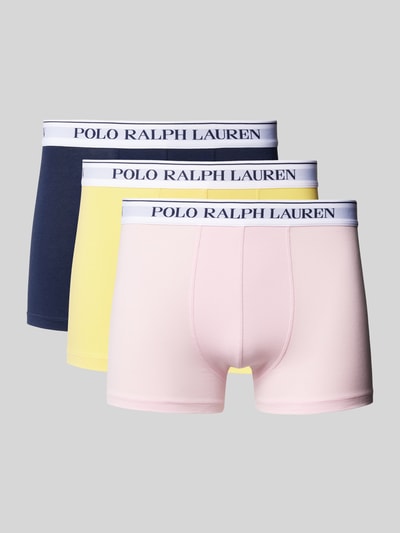 Polo Ralph Lauren Underwear Trunks mit elastischem Label-Bund im 3er-Pack Rosa 1