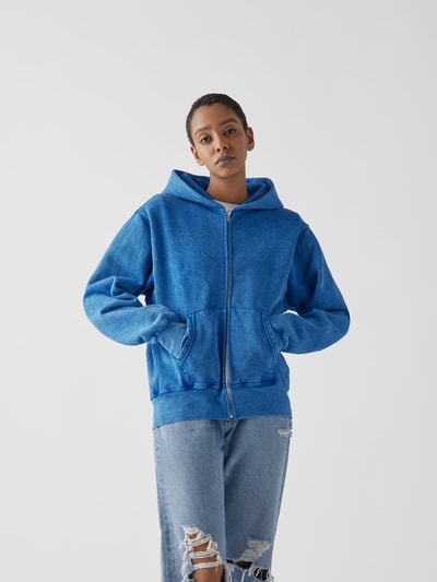 Les Tien Sweatjacke mit Eingrifftasche Royalblau 4