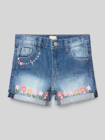 Guess Jeansshorts mit 5-Pocket-Design Modell 'RIGID' Hellblau 1