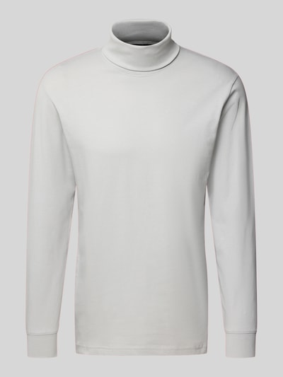 RAGMAN Shirt met lange mouwen en col Steengrijs - 2