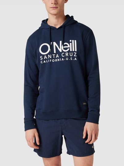 ONeill Bluza z kapturem i nadrukiem z logo model ‘CALI’ Granatowy 4