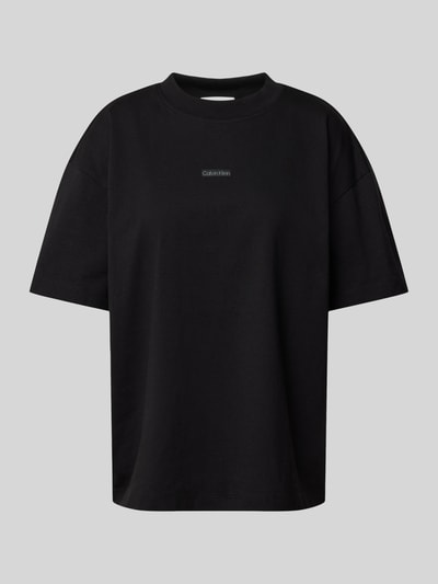 Calvin Klein Jeans T-Shirt mit Label-Detail Black 2