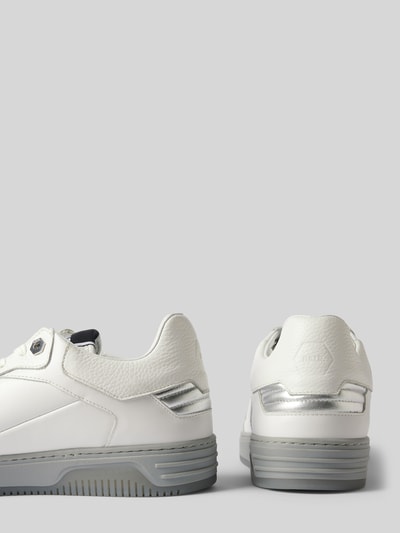 Balr. Sneakers van leer met labeldetail, model 'The Club Urban Cup' Wit - 2