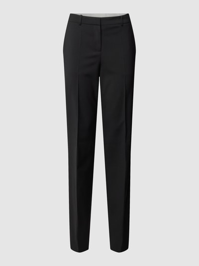 BOSS Pantalon met haakjes- en ritssluiting, model 'Tameah' Zwart - 2