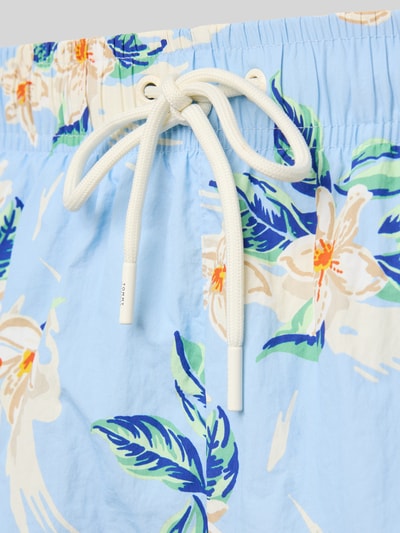 Tommy Hilfiger Badeshorts mit Allover-Muster Bleu 2