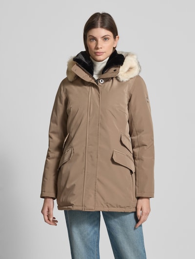 Wellensteyn Funktionsjacke mit Kunstfellbesatz Modell 'ENTERPRISE' Sand 4