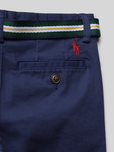 Polo Ralph Lauren Kids Chino met steekzakken, model 'BEDFORD' Marineblauw - 2