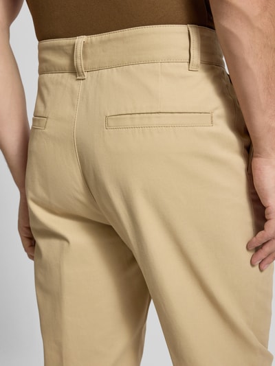 HUGO Slim Fit Chino aus reiner Baumwolle Modell 'GENAR' Beige 3