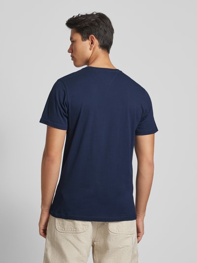 Tommy Jeans T-Shirt mit Label-Print Marine 5