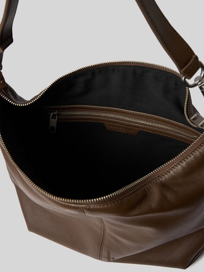 LIEBESKIND BERLIN Schoudertas van echt leer, model 'Paris' Donkerbruin - 5