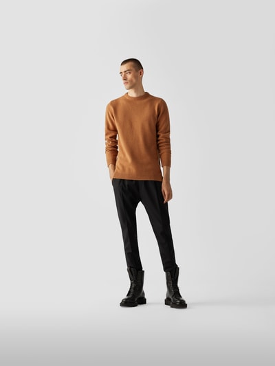 Rick Owens Pullover aus Kaschmir-Mix Hellbraun 1