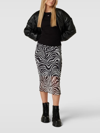 Tommy Jeans Longsleeve in Ripp-Optik Modell 'BABY' Schwarz 1