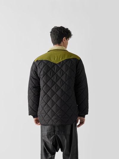 Marni Steppjacke mit Kentkragen Schwarz 5