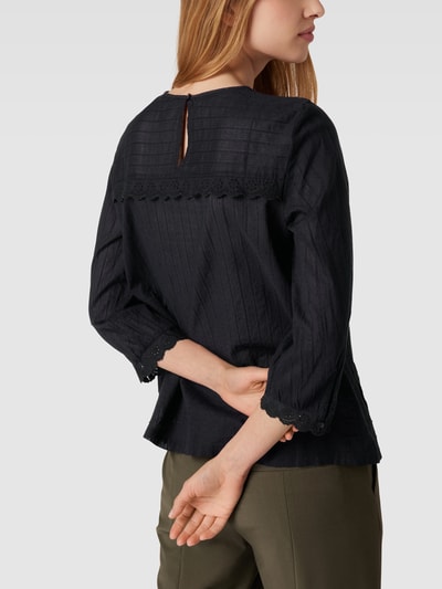 Esprit Bluse mit Lochstickerei Black 3