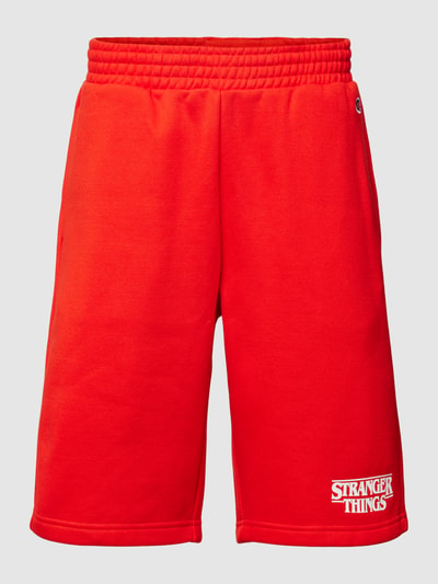 CHAMPION Sweatpants met logostitching - Champion x Stranger Things Rood - 2