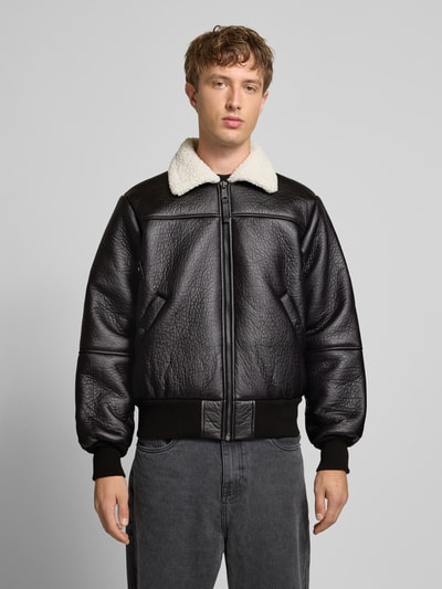 Alpha Industries Jacke mit Reißverschluss Black 4