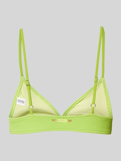 Banana Moon Bikini-Oberteil in  Triangel-Form Modell 'SCRUNCHY' Gelb 3